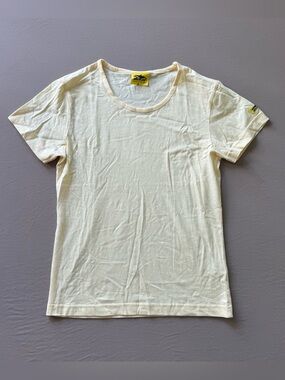 Vintage McKay Yellow Cotton Basic Tee